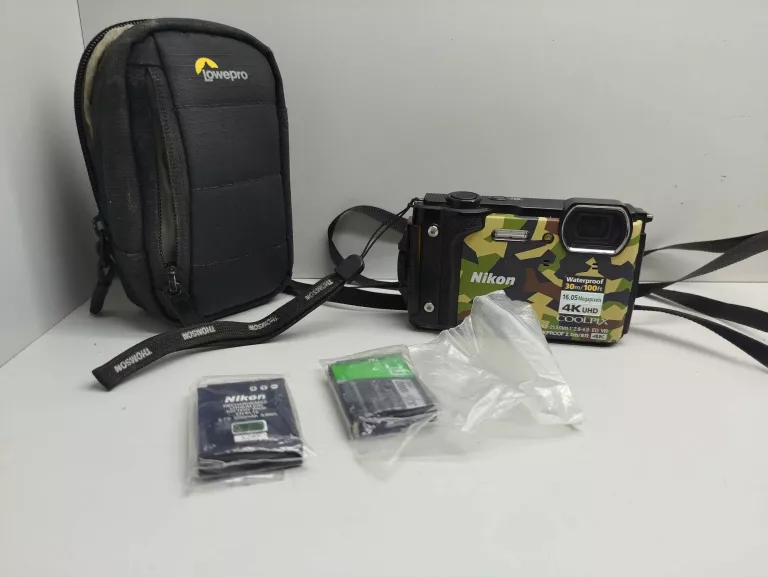 APARAT NIKON COOLPIX W300 AK216 ETUI DWIE BATERIE