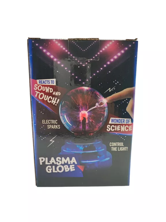 KULA PLAZMOWA PLAZMOWA LAMPKA - DOTYK I DŹWIĘK