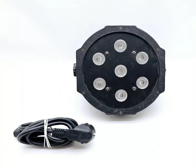 LAMPA LIGHT4ME FLAT TRI PAR 7 + KABEL