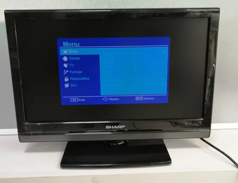 TELEWIZOR SHARP LC-19D1E-BK