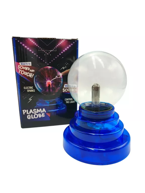 KULA PLAZMOWA PLAZMOWA LAMPKA - DOTYK I DŹWIĘK