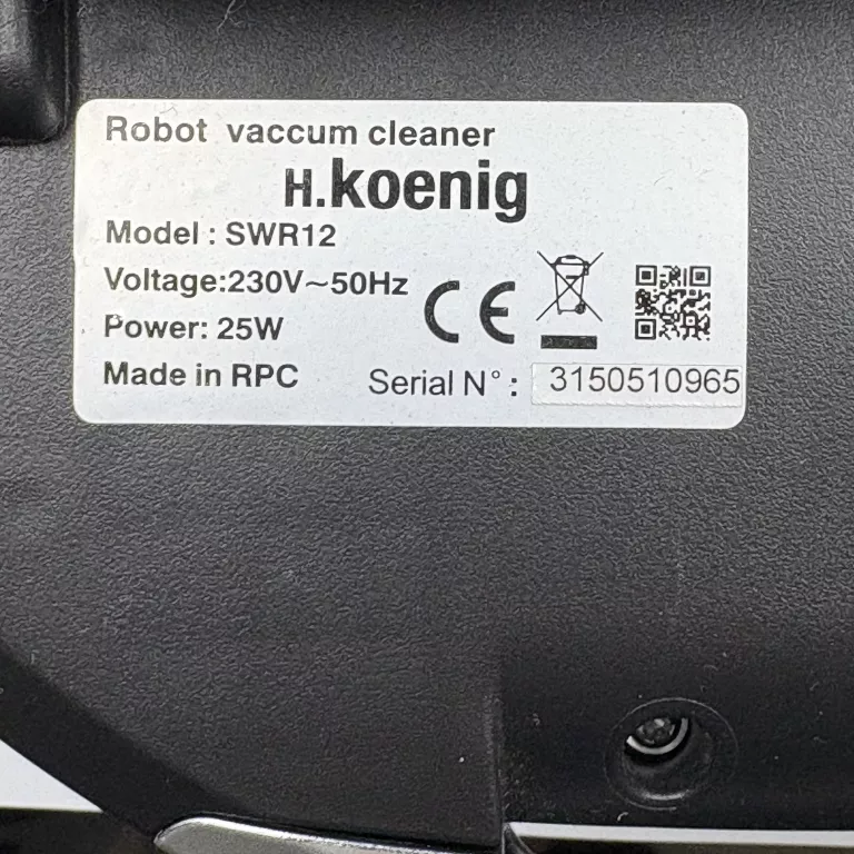 ODKURZACZ ROBOT SPRZATAJACY H.KOENIG