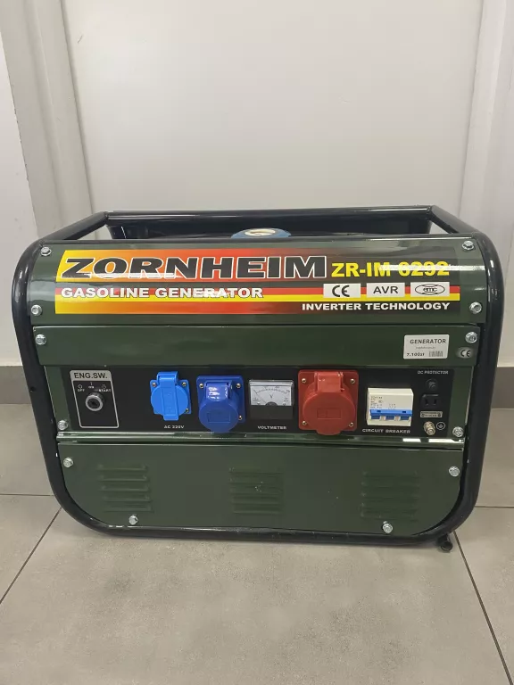 AGREGAT PRĄDOTWÓRCZY PRZENOŚNY ZORNHEIM 6700 W BENZYNA