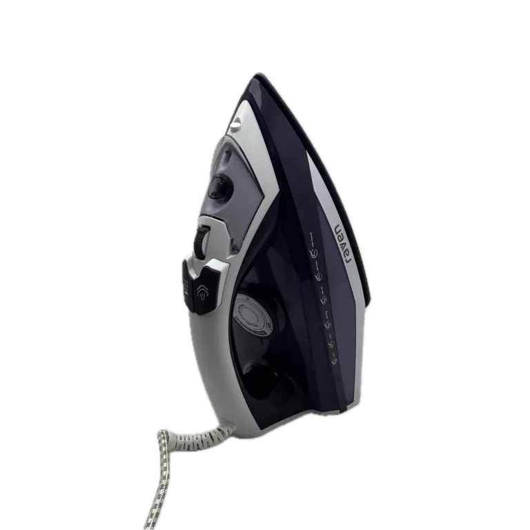 ŻELAZKO PAROWE RAVEN EZ005X 2600W BLOKADA KAPANIA PRASOWANIE W PIONIE