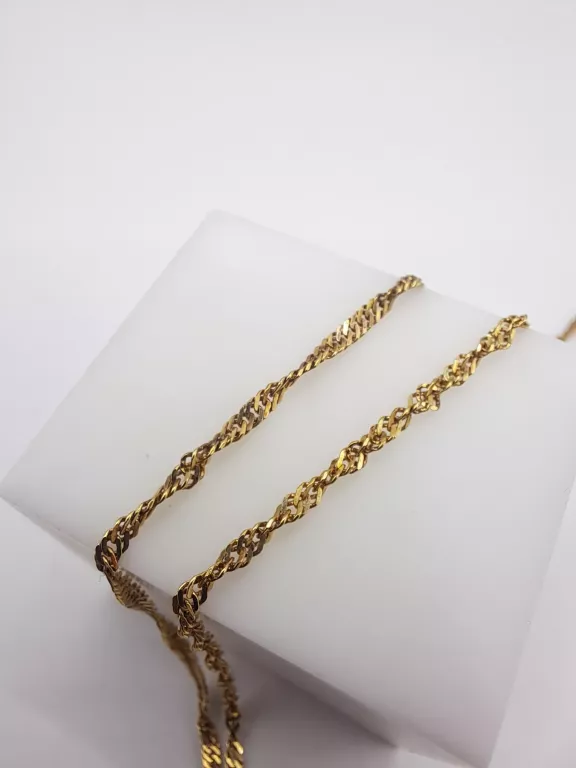 ŁAŃCUSZEK ZŁOTY M: 2,6 G P:585 D:44