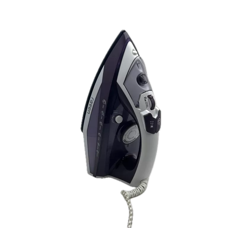 ŻELAZKO PAROWE RAVEN EZ005X 2600W BLOKADA KAPANIA PRASOWANIE W PIONIE