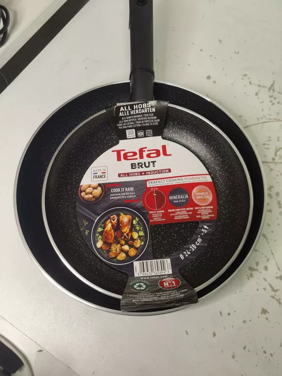 2 PATELNIE TEFAL BRUT 24-30CM