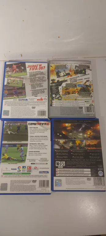 ZESTAW GIER NA PS2