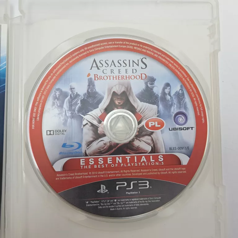 GRA NA PS3 ASSASSIN'S CREED BROTHERHOOD