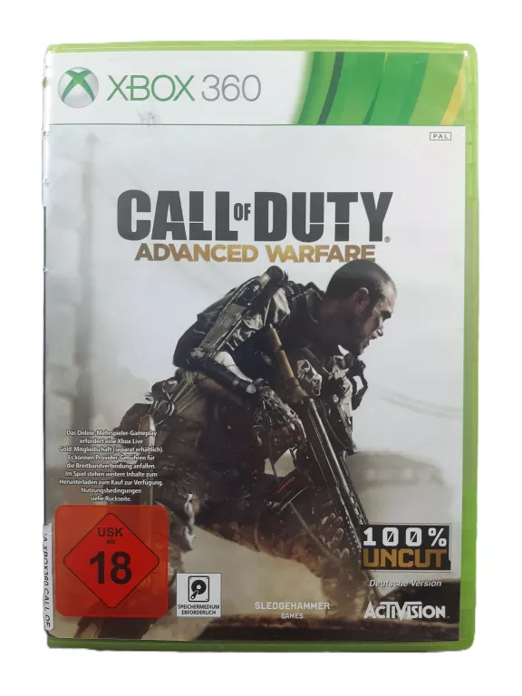 GRA XBOX360 CALL OF DUTY ADVANCED WARFARE