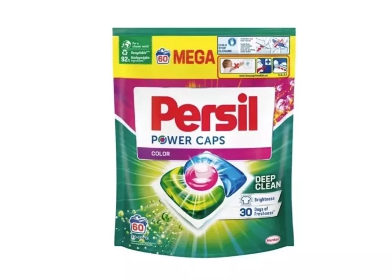 KAPSUŁKI DO PRANIA PERSIL POWER CAPS COLOR - 60 SZTUK