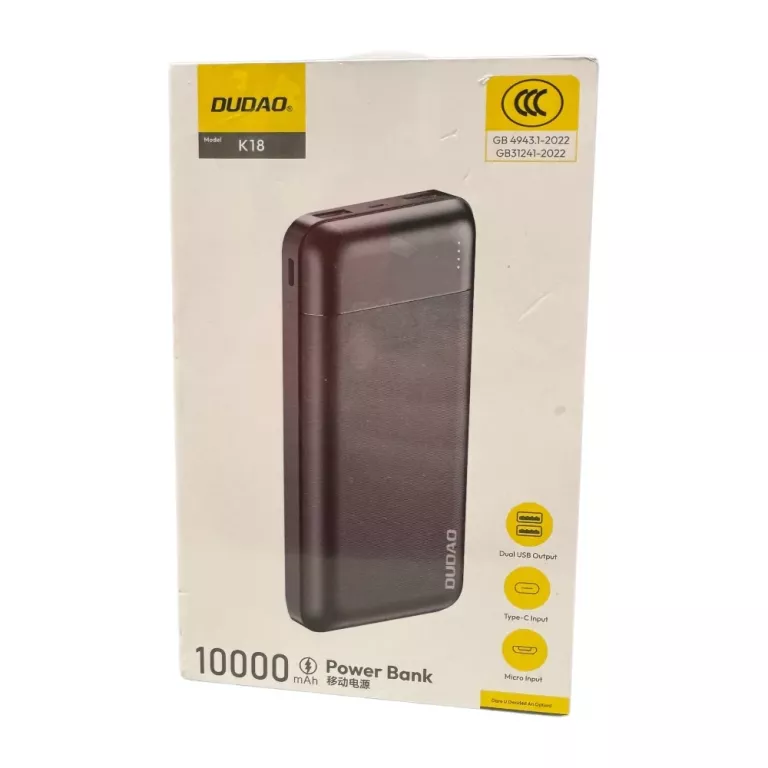 POWERBANK DUDAO K18 10000MAH