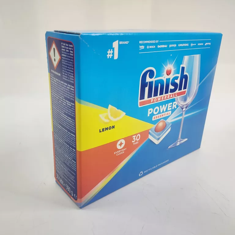 TABLETKI DO ZMYWAREK FINISH POWERBALL POWER ESSENTIAL LEMON 30 SZT.