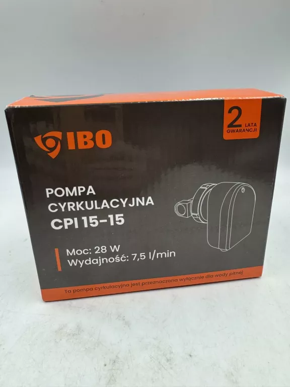 POMPA CYRKULACYJNA CWU IBO CPI 15-15 1/2 OBIEGOWA