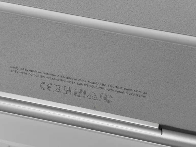KLAWIATURA APPLE MAGIC KEYBOARD A2261 DO IPAD AIR 11 CALI IPAD PRO