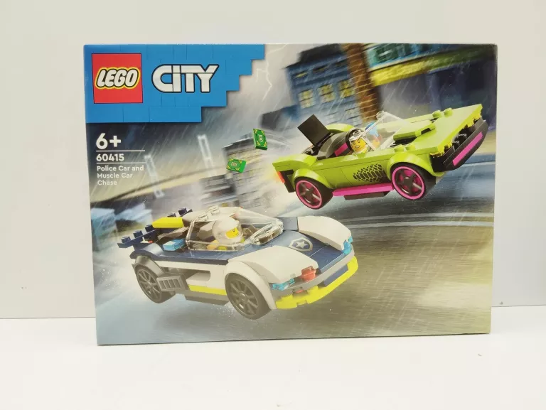 LEGO CITY POŚCIG RADIOWOZU ZA MUSCLE CAREM 60415
