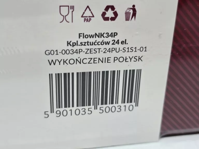 SZTUĆCE GERLACH FLOW 24 ELEMENTY 6 OSÓB