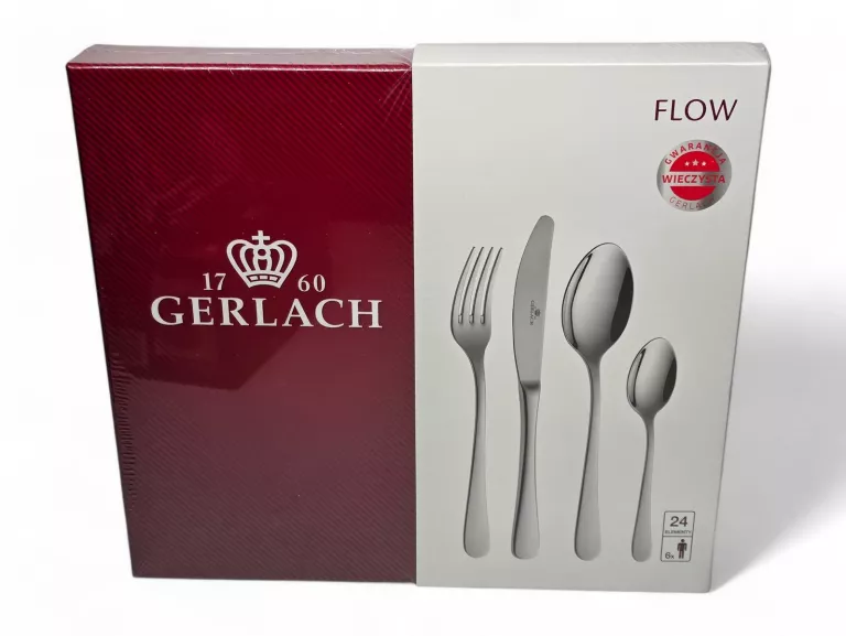 SZTUĆCE GERLACH FLOW 24 ELEMENTY 6 OSÓB