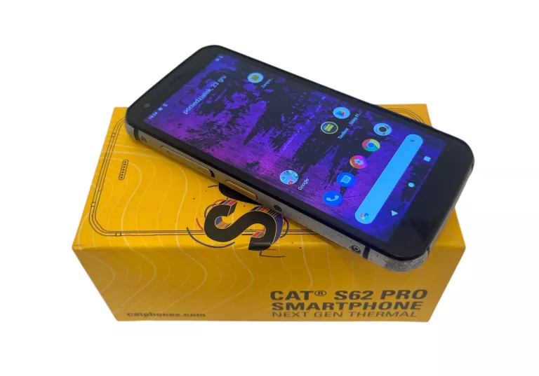 TELEFON CAT S62 PRO 6/128GB TERMOWIZJA *OPIS*
