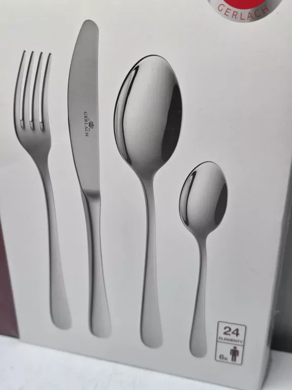 SZTUĆCE GERLACH FLOW 24 ELEMENTY 6 OSÓB