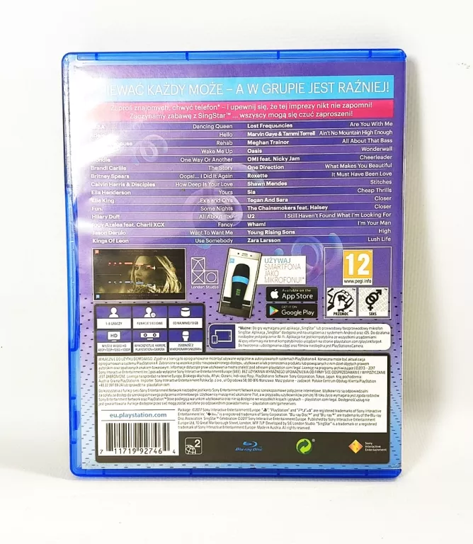 GRA SINGSTAR CELEBRATION PS4