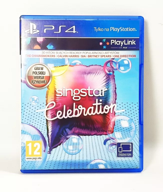 GRA SINGSTAR CELEBRATION PS4