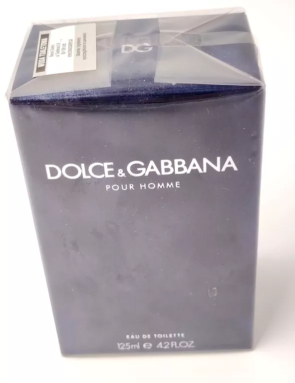 DOLCE & GABBANA POUR HOMME EAU DE TOILETTE 125ML