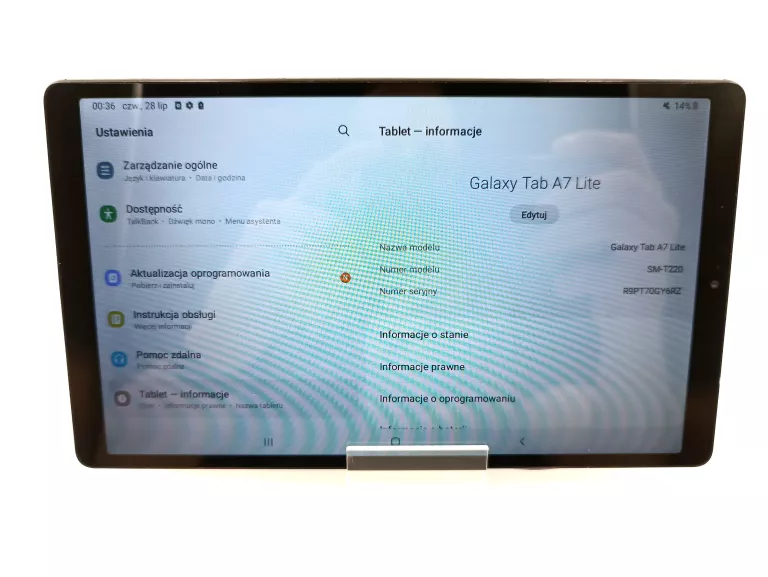 TABLET GALAXY TAB A7 LITE 2/32GB