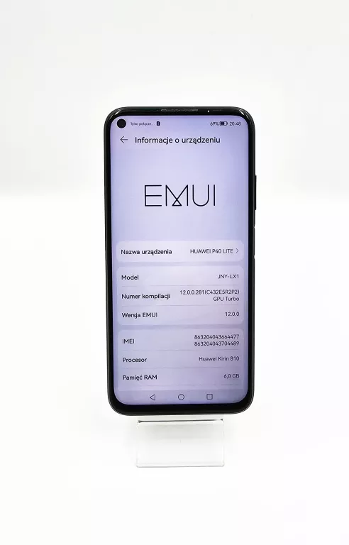TELEFON HUAWEI P40 LITE JNY-LX1 ZIELONY
