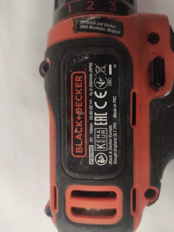 WKRĘTARKA BLACK+DECKER KFBCD600