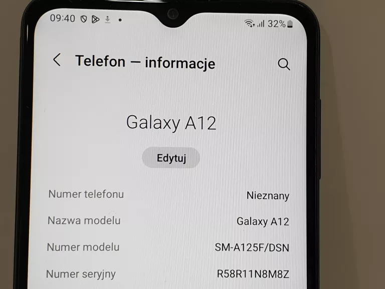 TELEFON SAMSUNG A12 4GB/64GB SM-A125F/DSN