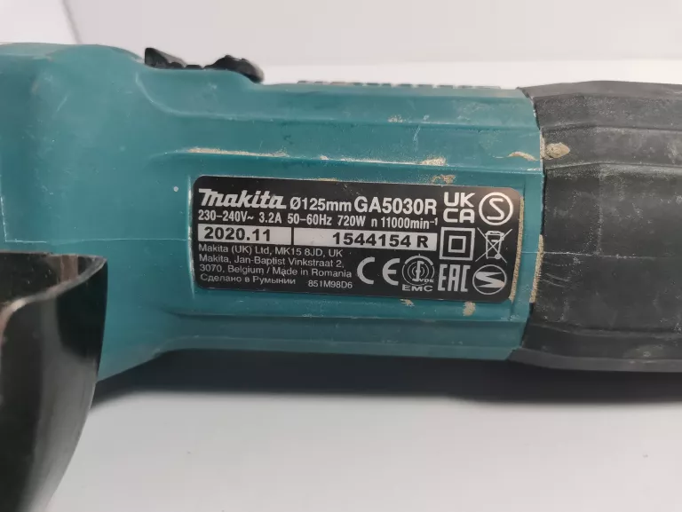SZLIFIERKA KĄTOWA MAKITA GA5030R PROD.2020