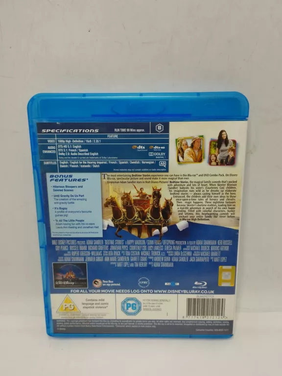 FILM NA BLURAY BEDTIME STORIES