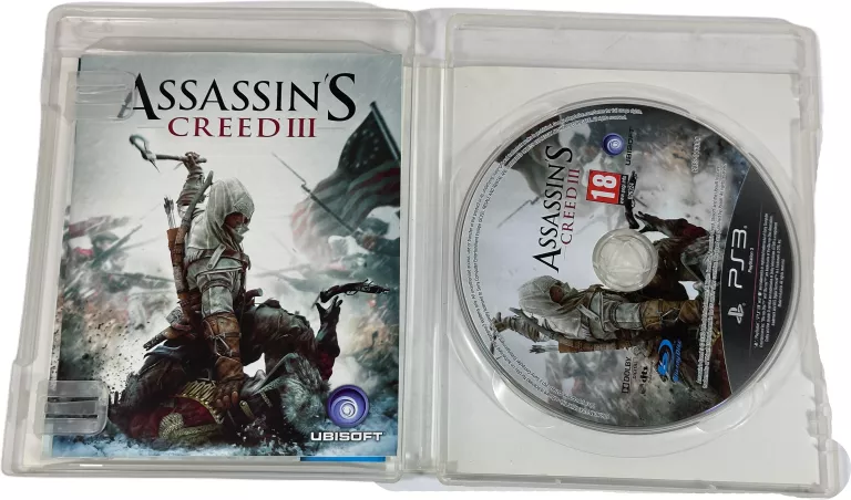 GRA ASSASSIN'S CREED III NA KONSOLE PLAYSTATION 3 PS3