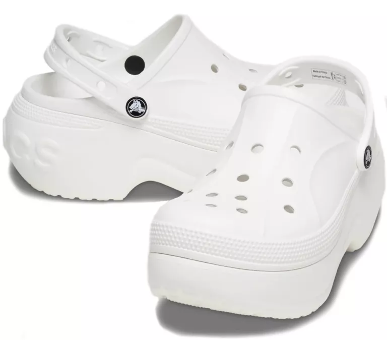 CROCS PLATFORM BIAŁE R.39-40