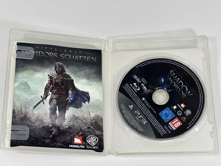 GRA ŚRÓDZIEMIE: CIEŃ MORDORU NA KONSOLĘ PLAYSTATION 3 PS3