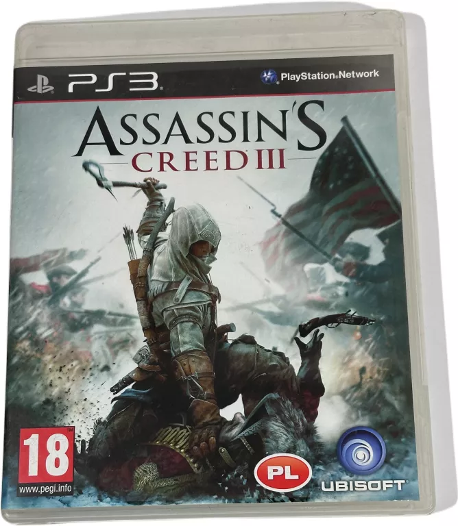 GRA ASSASSIN'S CREED III NA KONSOLE PLAYSTATION 3 PS3