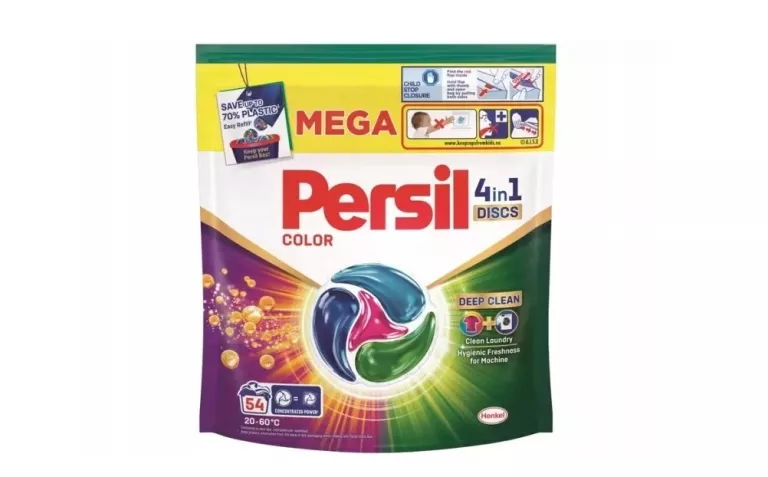 PERSIL 4W1 DISCS KAPSUŁKI DO PRANIA KOLORU 54SZT