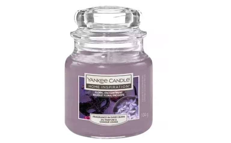 YANKE CANDLE HOME INSPIRATION ŚWIECA MAŁA FLORAL ENCHANTMENT 104G