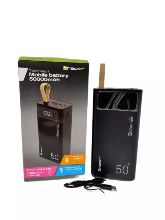 POWERBANK TRACER MOBILE BATTERY 50000MAH KOMPLET