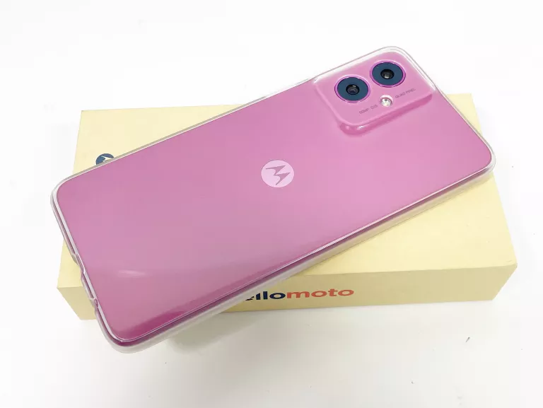 TELEFON MOTOROLA MOTO G55 5G 8/256 GB FIOLETOWY KOMPLET OKAZJA