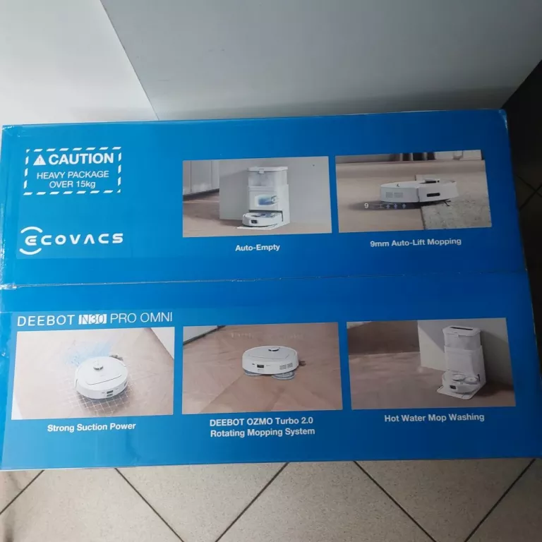 ROBOT SPRZĄTAJĄCY ECOVACS DEEBOT N30 PRO OMNI