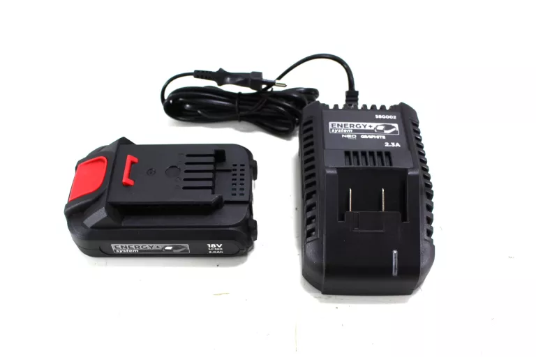 WIERTARKO WKRĘTARKA GRAPHITE 58G006 + ŁADOWARKA + 1 AKUMULATOR 18V 2.0AH
