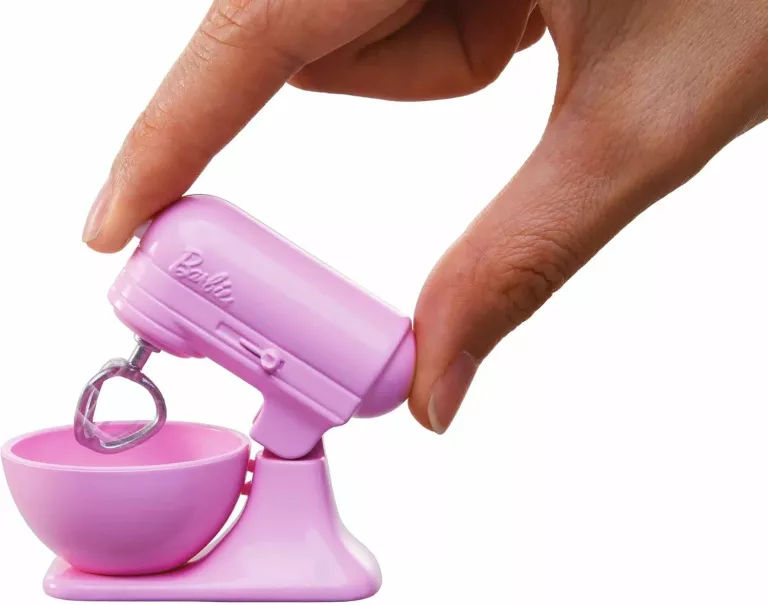 LALKA BARBIE KUCHARKA Z KOTKIEM MATTEL ZESTAW