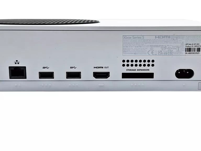 KONSOLA MICROSOFT XBOX SERIES S 512GB WHITE