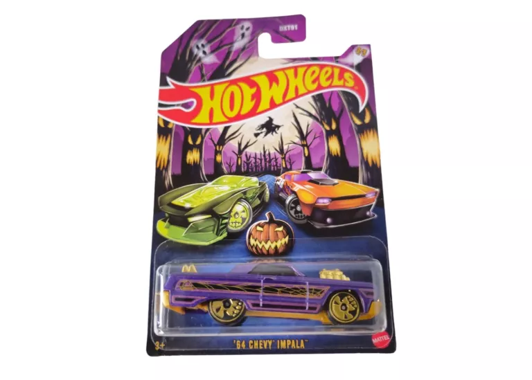 SAMOCHODZIK HOT WHEELS DXT91 MUSCLE BOUND HALLOWEEN MATTEL
