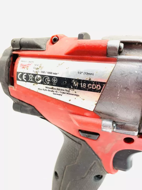 WKRĘTARKA MILWAUKEE M18 CDD + AKU 4 AH + ŁADOWARKA