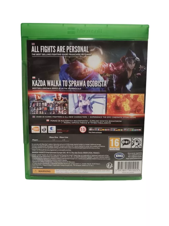 XBOX ONE TEKKEN 7