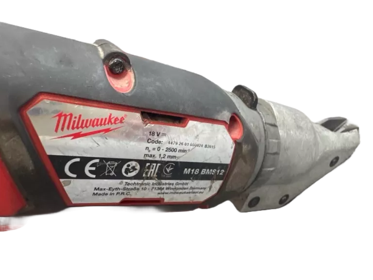 NOŻYCE DO METALU MILWAUKEE M18 BMS12-0