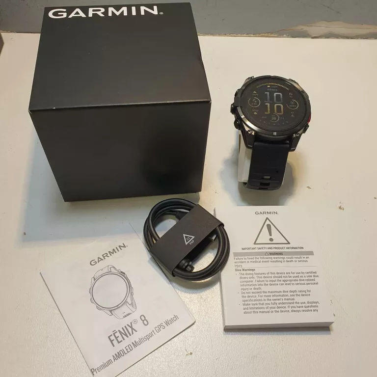 ZEGAREK SMARTWATCH GARMIN FENIX 8 AMOLED 47MM KPL